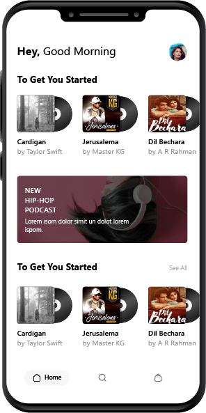 Music Streaming App Solution like Deezer